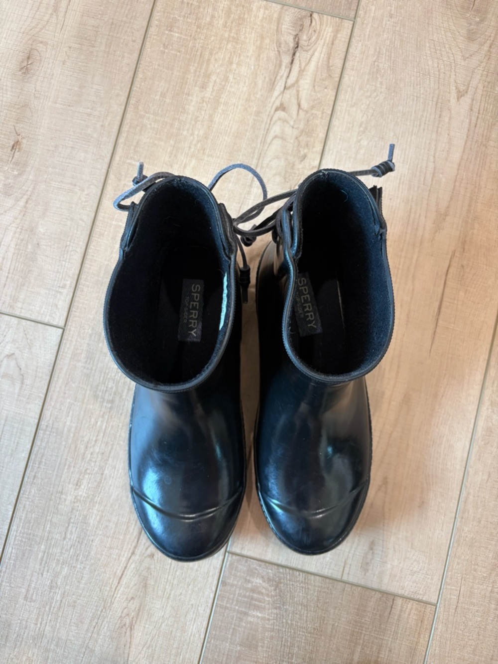 SPERRY Ankle Rain Boots 7 - Picture 2 of 8
